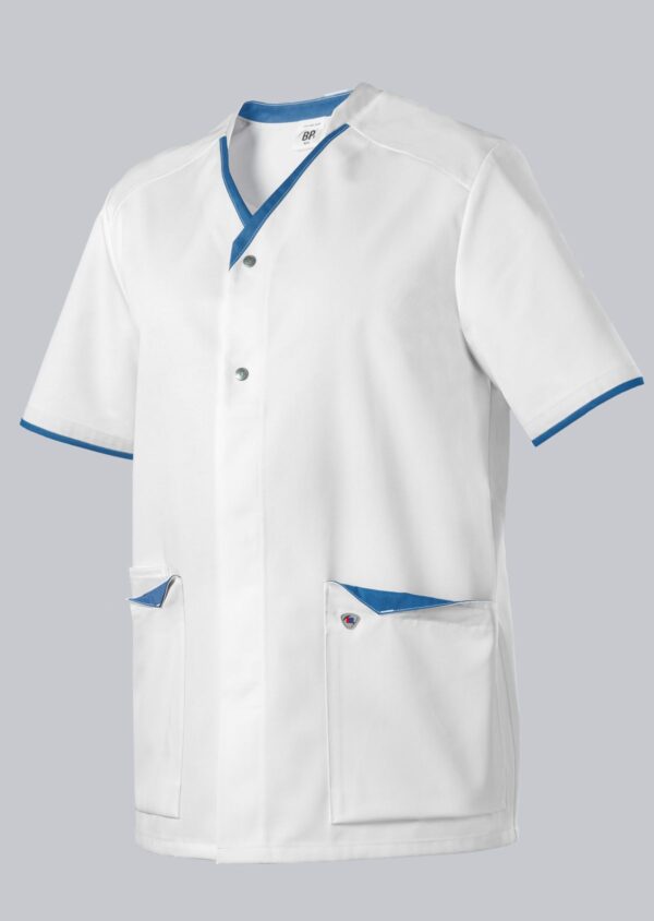 BP® tuniek voor haar & hem-Drukknoopsluiting