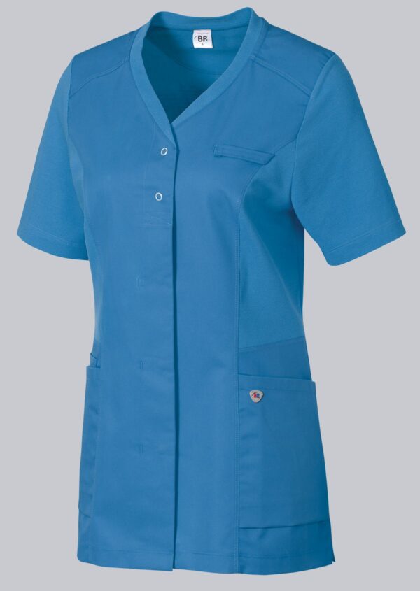 BP® comfortabele tuniek voor dames-Drukknoopsluiting