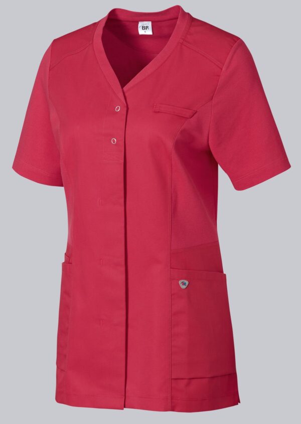 BP® comfortabele tuniek voor dames-Drukknoopsluiting