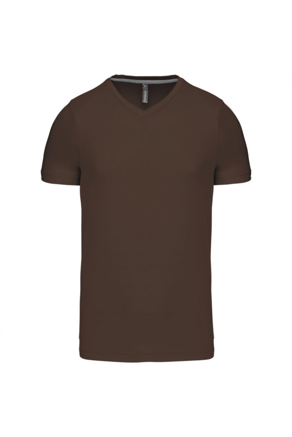 T-shirt V-hals korte mouwen