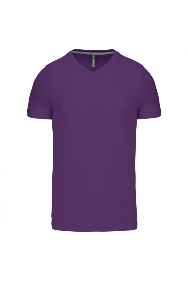 T-shirt V-hals korte mouwen