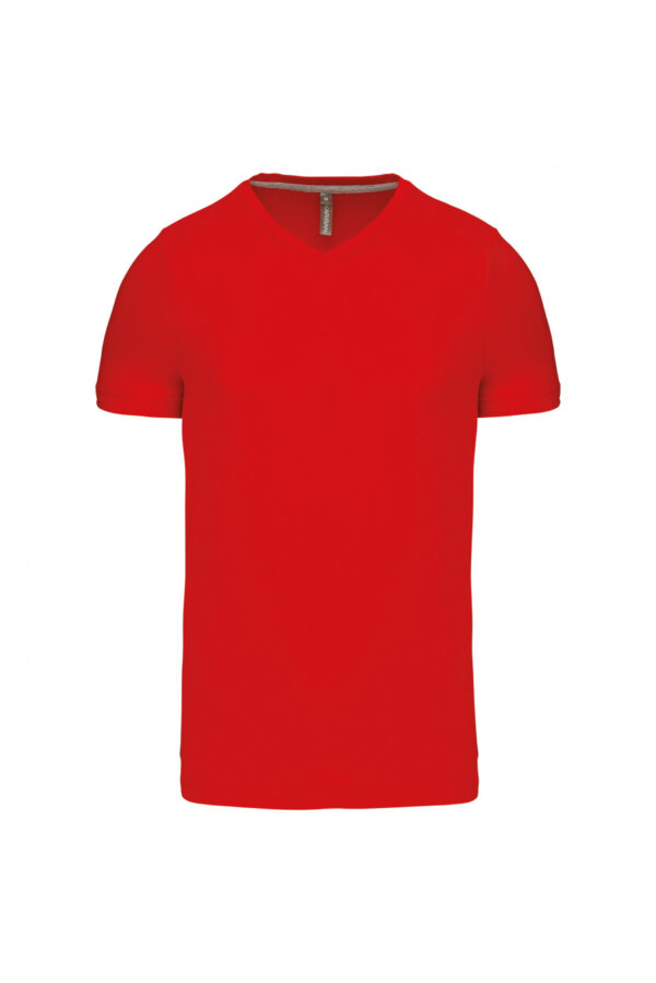 T-shirt V-hals korte mouwen