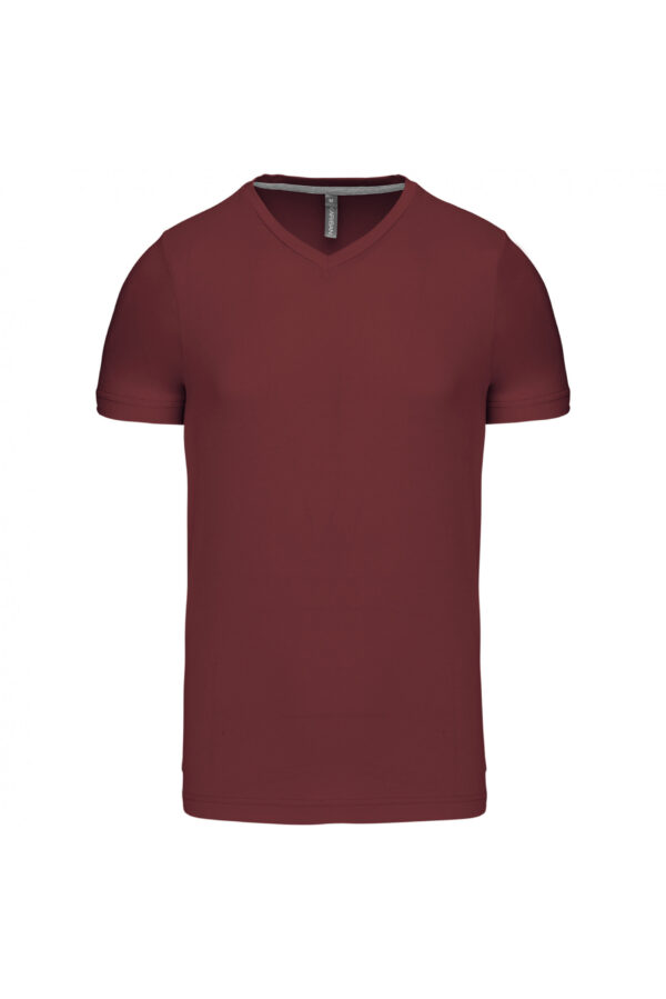 T-shirt V-hals korte mouwen
