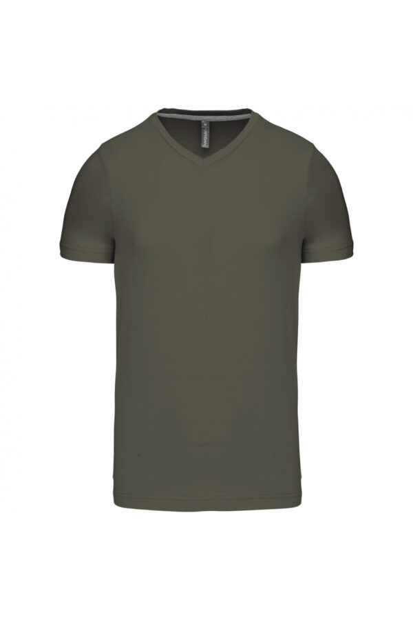 T-shirt V-hals korte mouwen
