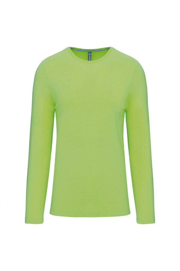 T-shirt ronde hals lange mouwen