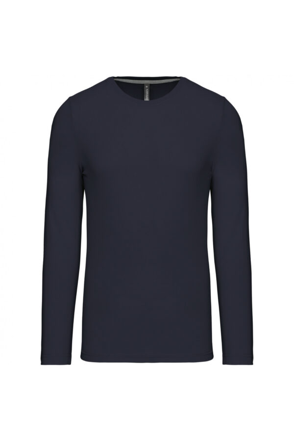 T-shirt ronde hals lange mouwen