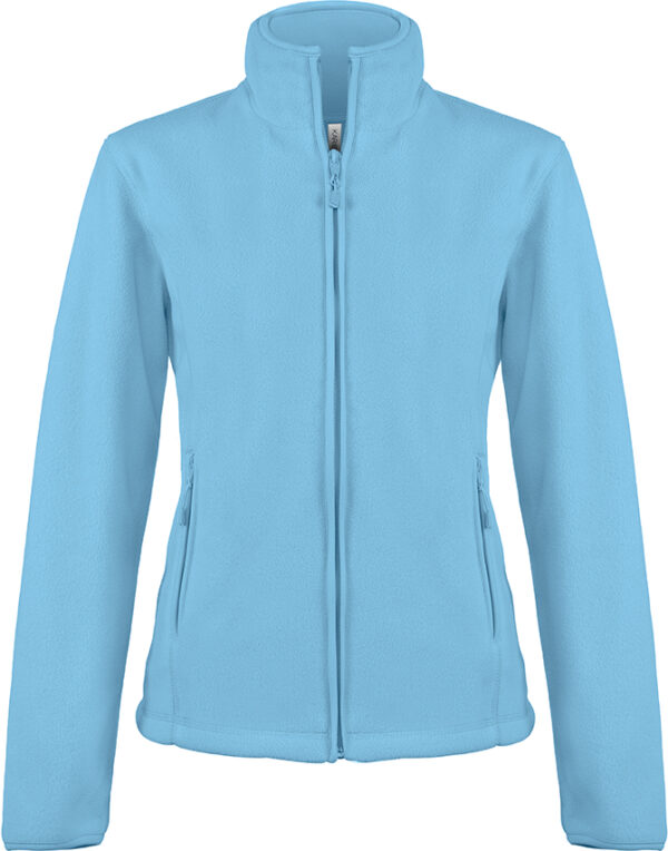 Microfleece met rits dames