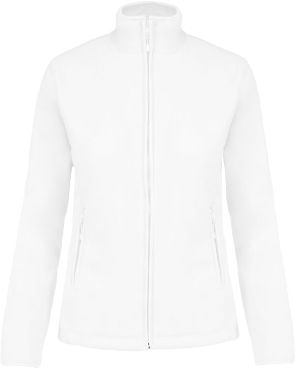Microfleece met rits dames