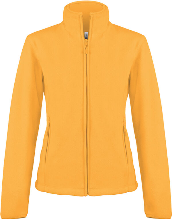 Microfleece met rits dames