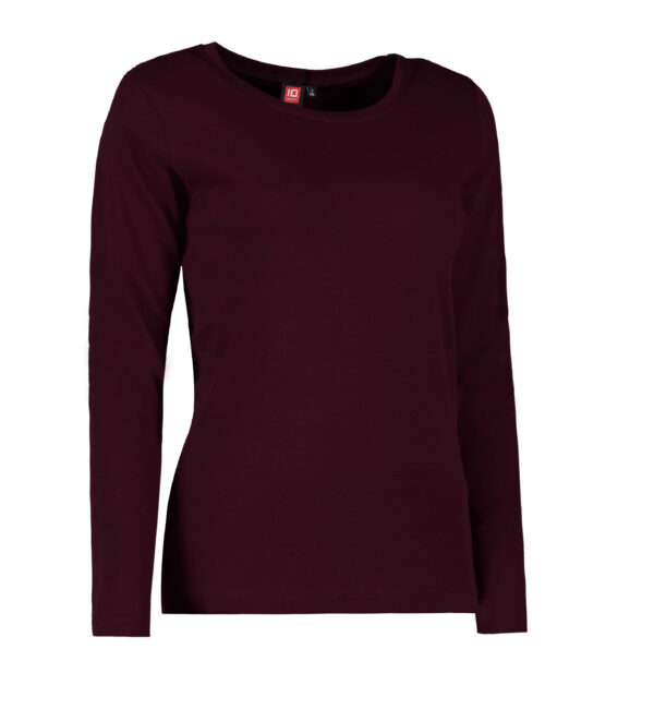 Dames interlock t-shirt long-sleeved