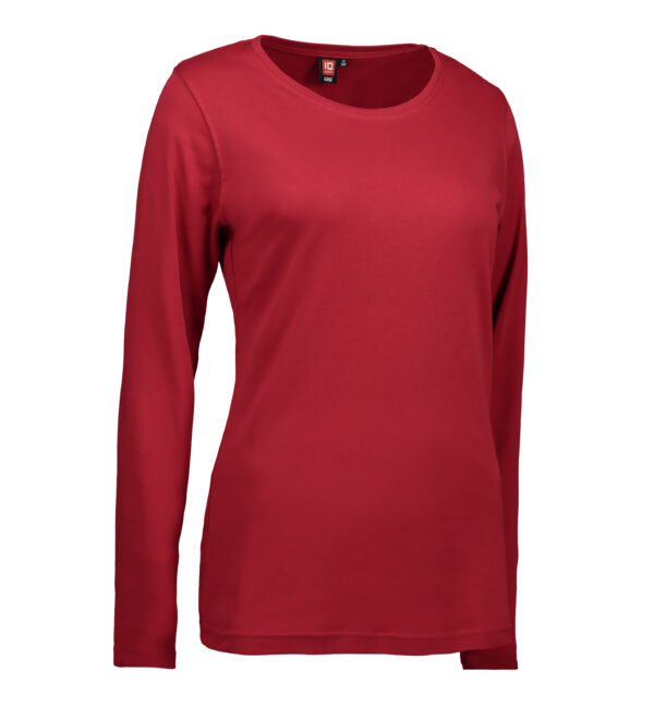 Dames interlock t-shirt long-sleeved