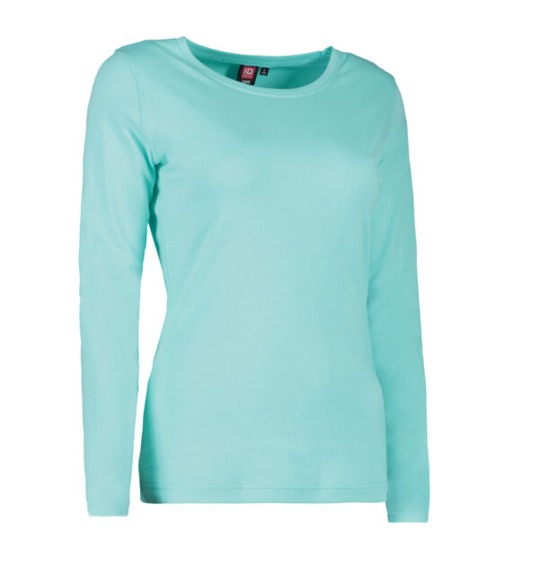Dames interlock t-shirt long-sleeved
