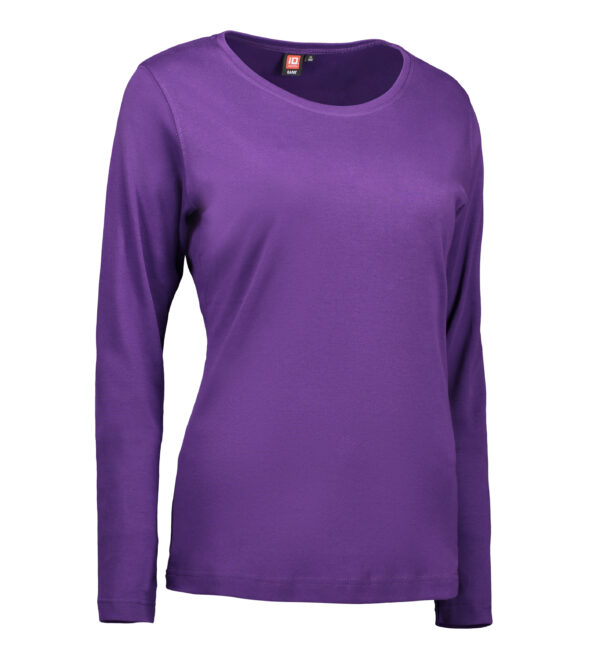 Dames interlock t-shirt long-sleeved