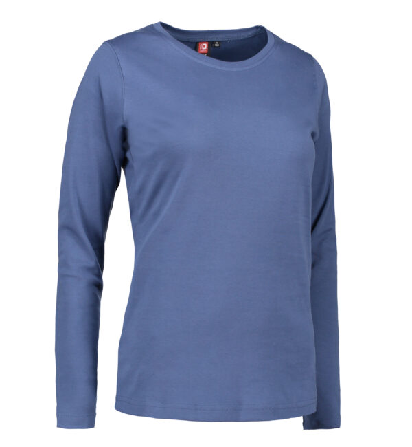 Dames interlock t-shirt long-sleeved