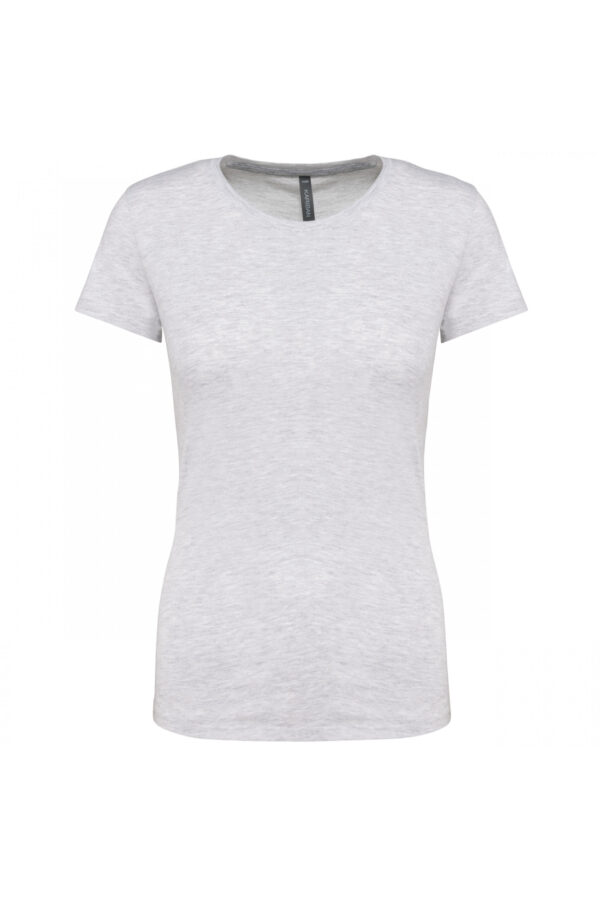 Dames t-shirt ronde hals korte mouwen