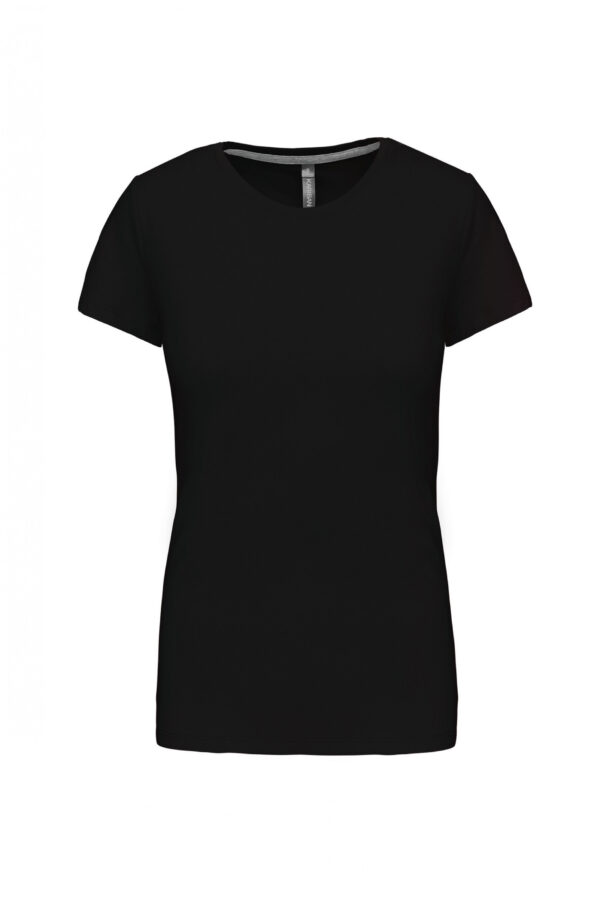 Dames t-shirt ronde hals korte mouwen