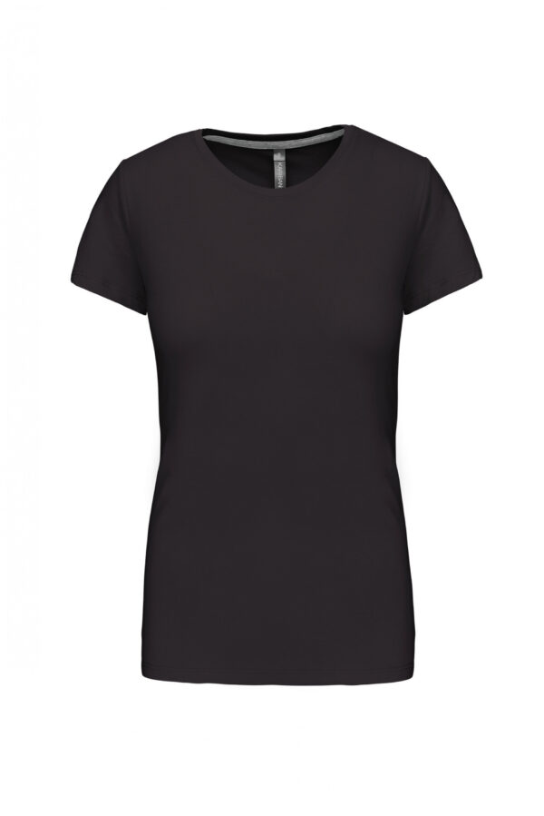 Dames t-shirt ronde hals korte mouwen