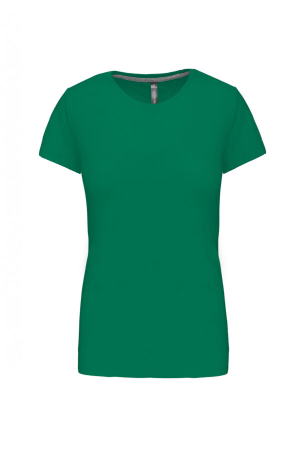 Dames t-shirt ronde hals korte mouwen