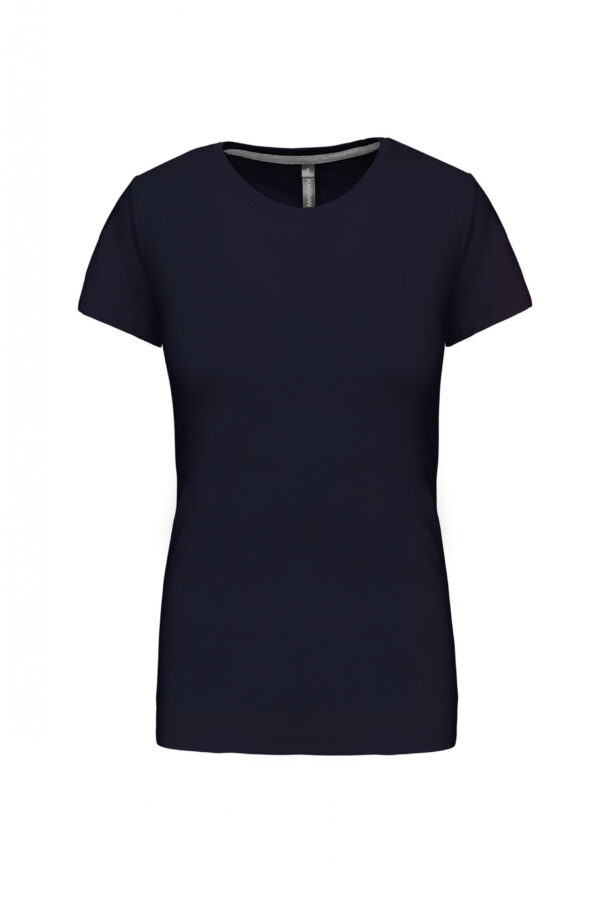 Dames t-shirt ronde hals korte mouwen
