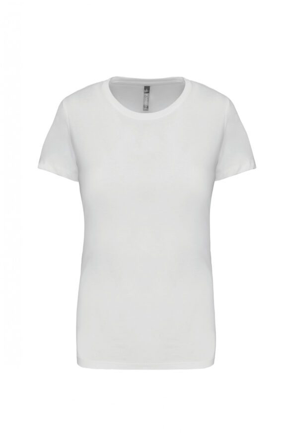 Dames t-shirt ronde hals korte mouwen