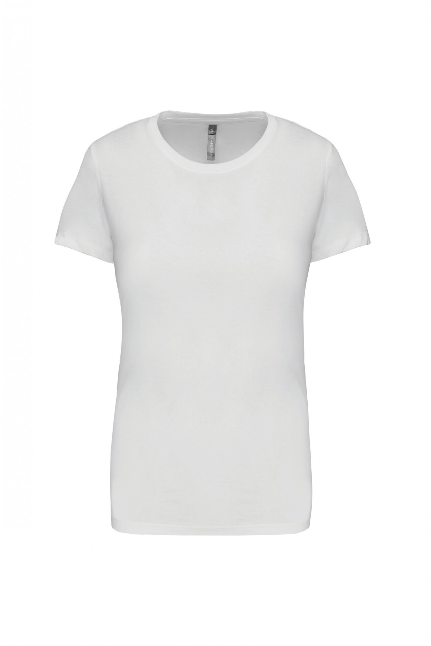 Dames t-shirt ronde hals korte mouwen